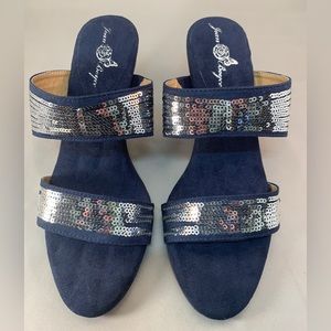 Joan Boyce Women’s Shoes, Navy, Size 6M